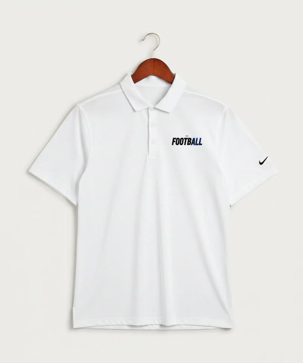 West Bend West High School Football - White Polo - Left Chest