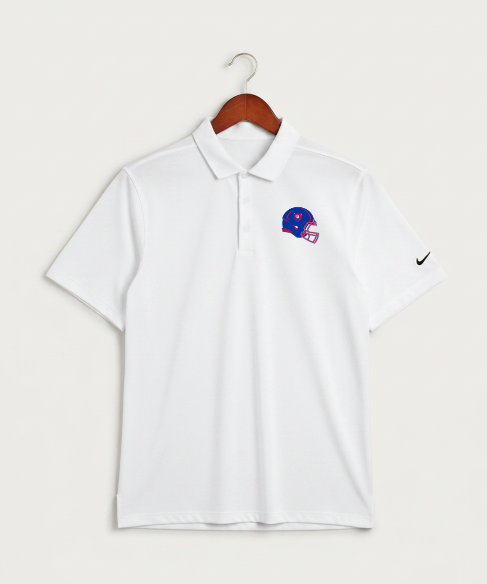 Bertha Hewitt High School Football (Boys) - White Polo - Left Chest