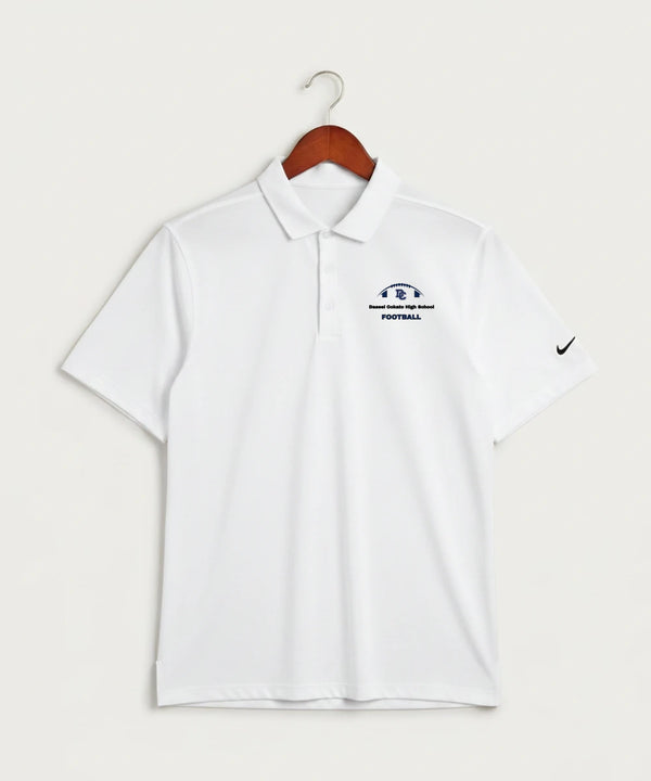 Dassel Cokato High School Football (Boys) - White Polo - Left Chest