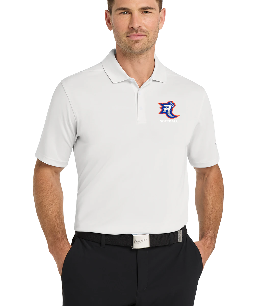 Carlton Wrenshall Softball - White Polo - Left Chest