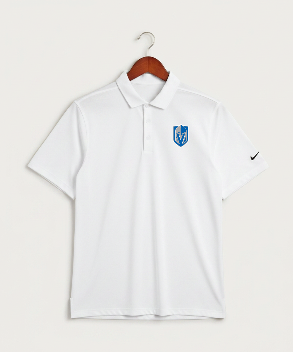 Lake Crystal-Welcome-Memorial High School Football (Boys) - White Polo - Left Chest