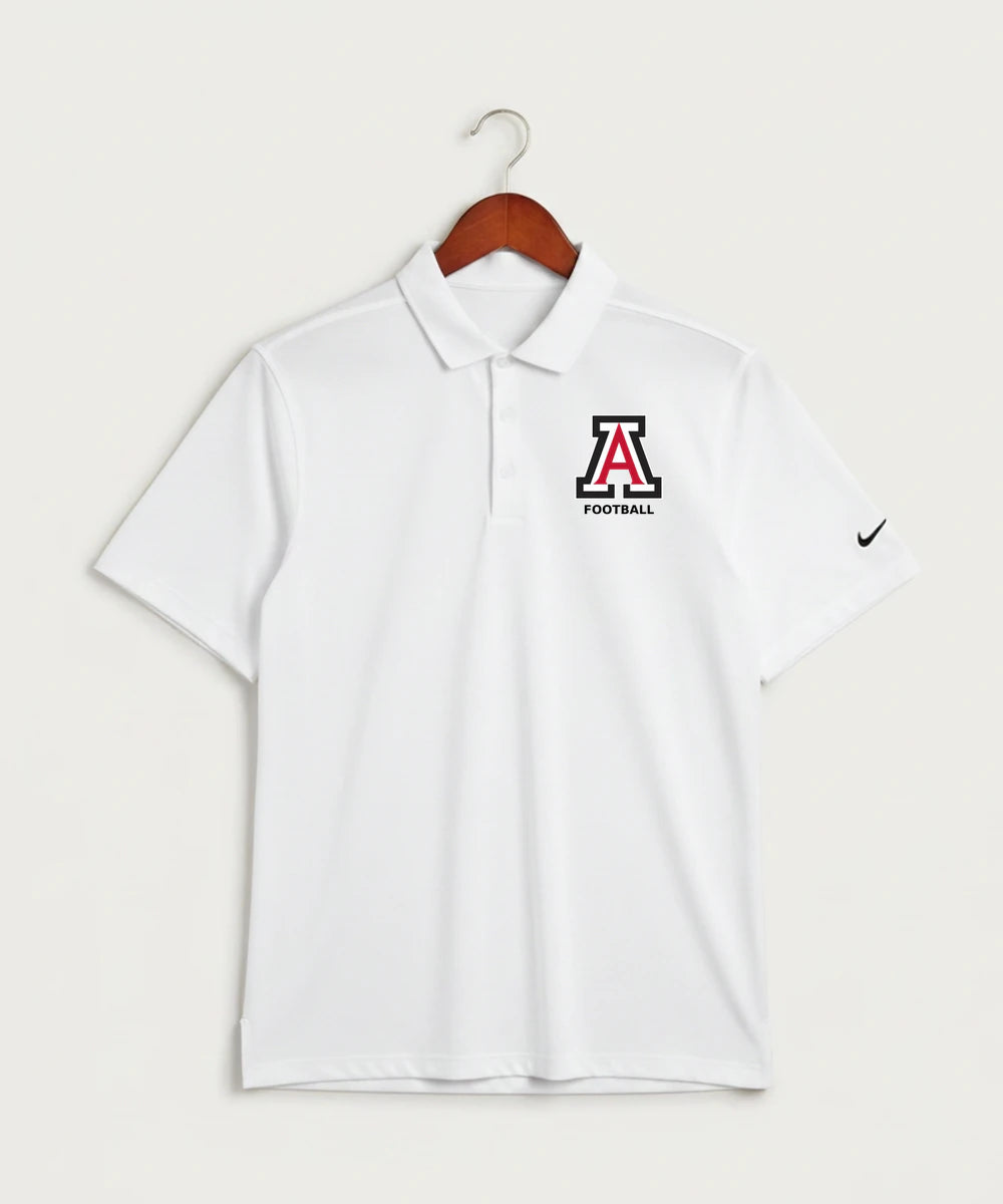 Amboy Football general - White Polo - Left Chest
