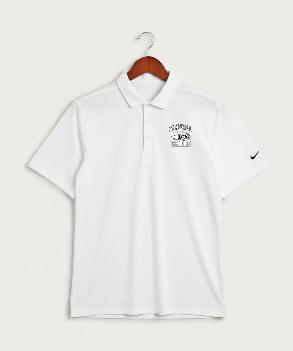 Merrill Dance and Cheer - White Polo - Left Chest