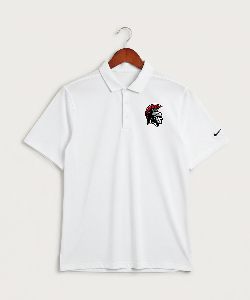 Worthington High School Football (Boys) - White Polo - Left Chest