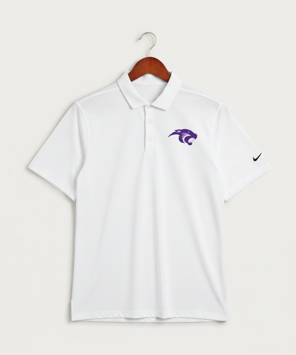 Glencoe Silver Lake High School Athletics - White Polo - Left Chest