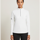 Notre Dame High School Team Store - White Quarter Zip - Left Chest (model)