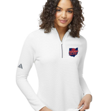 Hemp Elite - White Quarter Zip - Left Chest