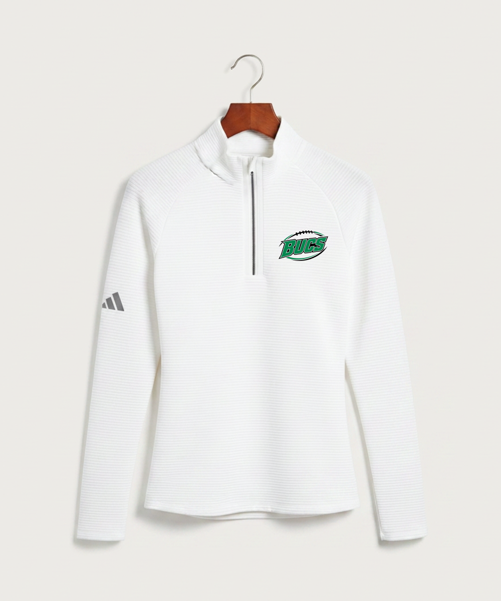 Waterville-Elysian-Morristown High School Football (Boys) - White Quarter Zip - Left Chest