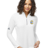 Clearview High School track_field - White Quarter Zip - Left Chest