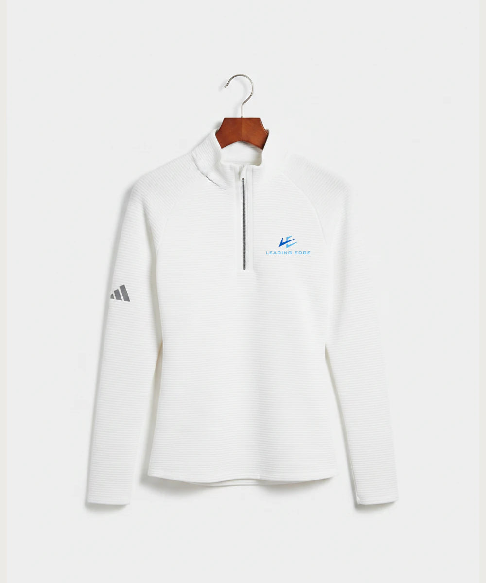 Notre Dame High School Team Store - White Quarter Zip - Left Chest