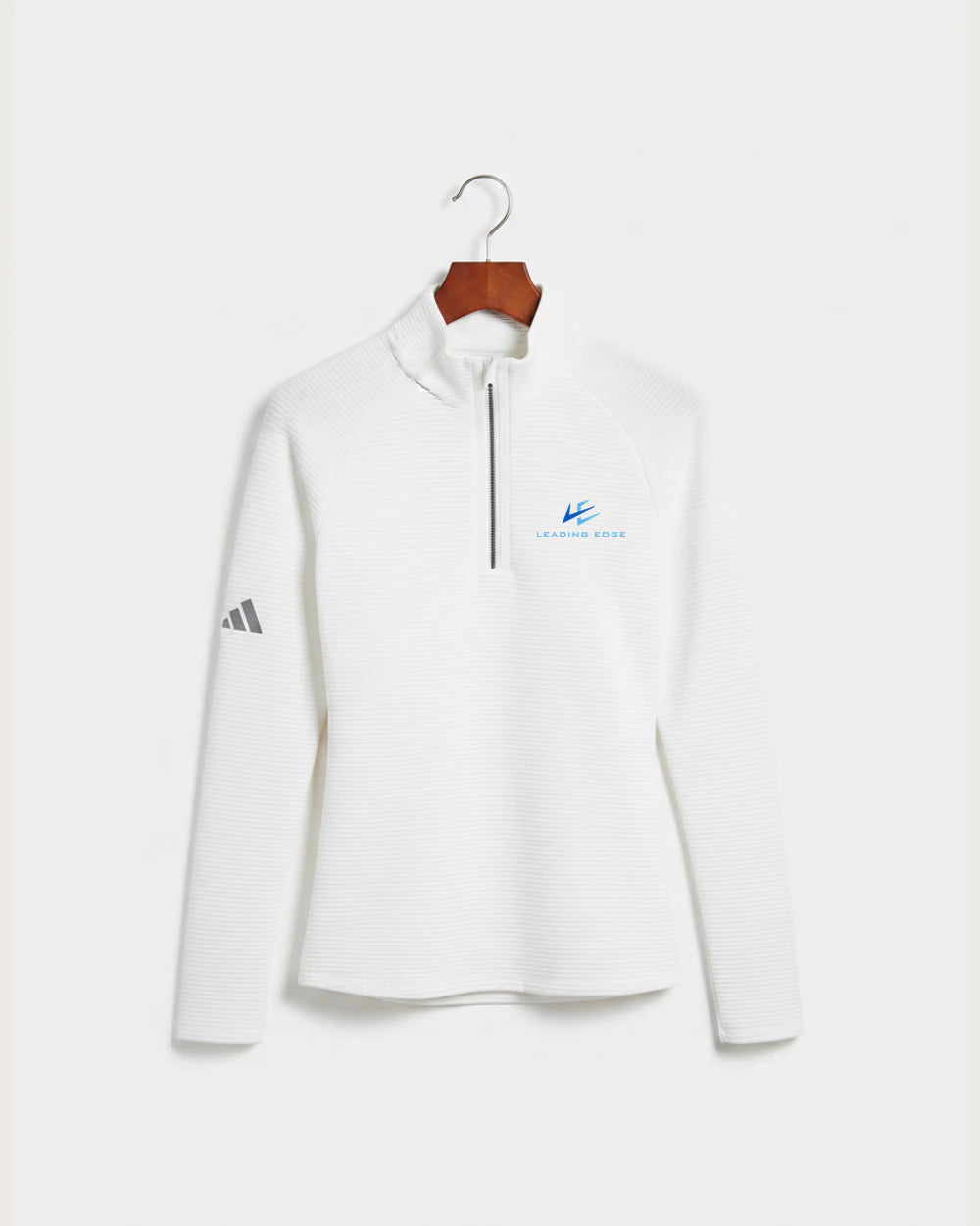 Notre Dame High School Team Store - White Quarter Zip - Left Chest