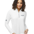 BW Softball - White Quarter Zip - Left Chest