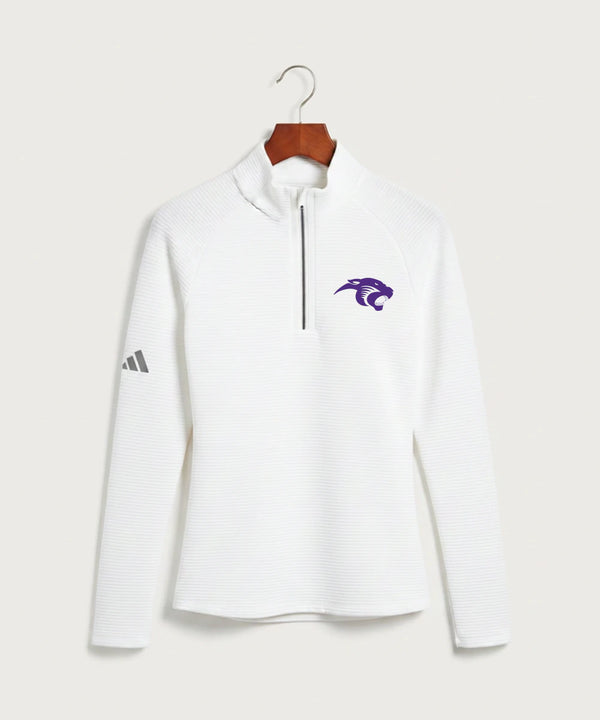 Glencoe Silver Lake High School Athletics - White Quarter Zip - Left Chest