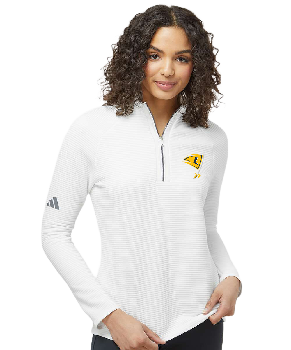 Howard Lake-Waverly-Winsted Football - White Quarter Zip - Left Chest