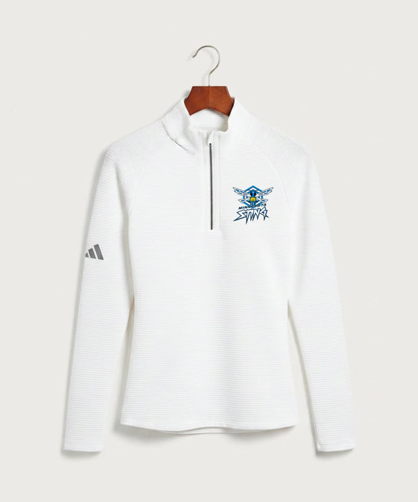 Minnesota Sting Athletics - White Quarter Zip - Left Chest