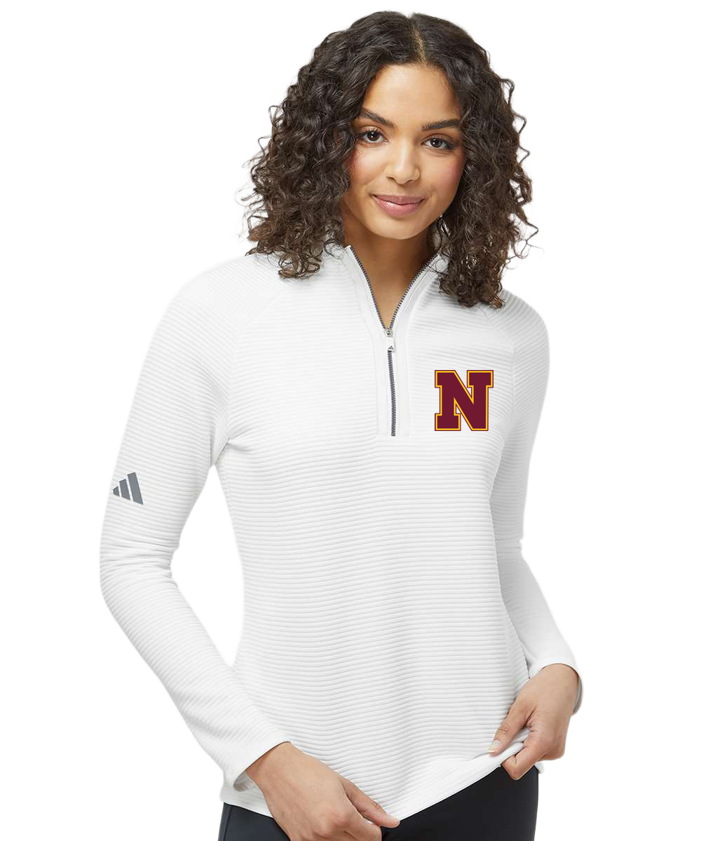 Northfield Baseball - White Quarter Zip - Left Chest