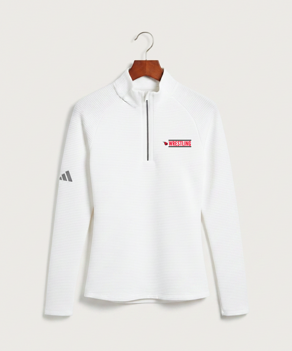 Forreston Wrestling - White Quarter Zip - Left Chest