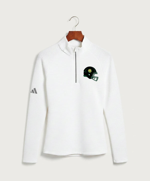 Rushford Peterson High School Football (Boys) - White Quarter Zip - Left Chest
