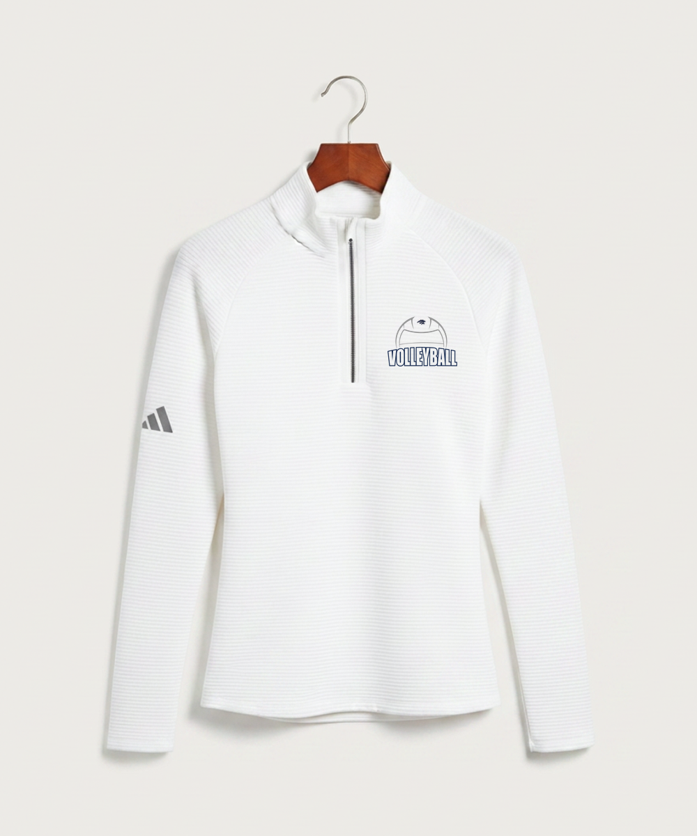 Zumbrota Mazeppa High School Volleyball (Girls) - White Quarter Zip - Left Chest