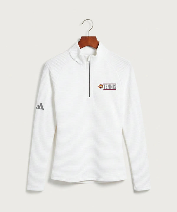 Stewartville High School Tennis (Coed) - White Quarter Zip - Left Chest