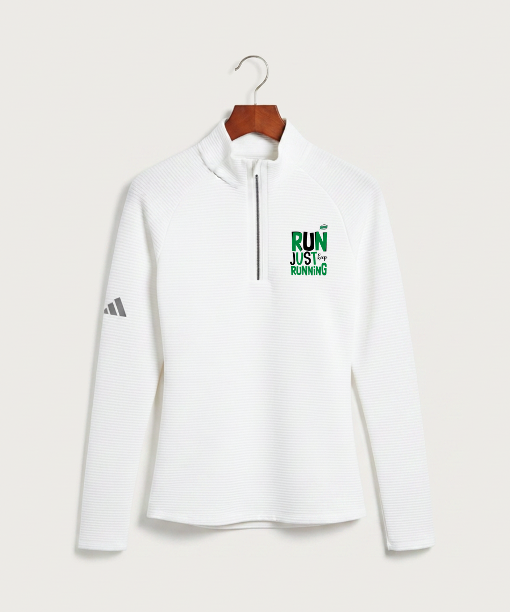 Waterville-Elysian-Morristown High School Football (Boys) - White Quarter Zip - Left Chest