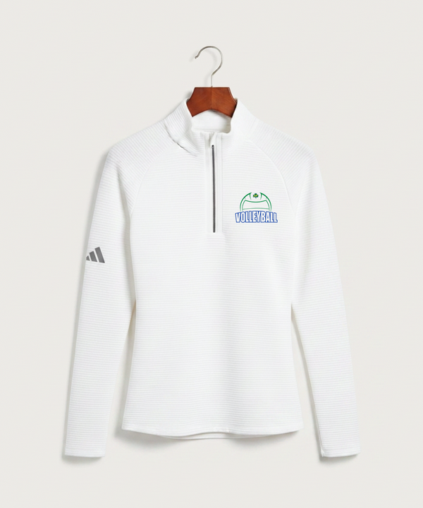 Rosemount High School Volleyball (Girls) - White Quarter Zip - Left Chest
