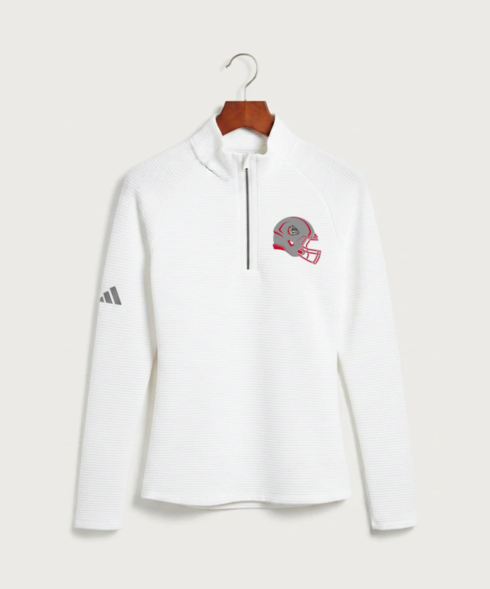Otter Tail Central Football (Boys) - White Quarter Zip - Left Chest