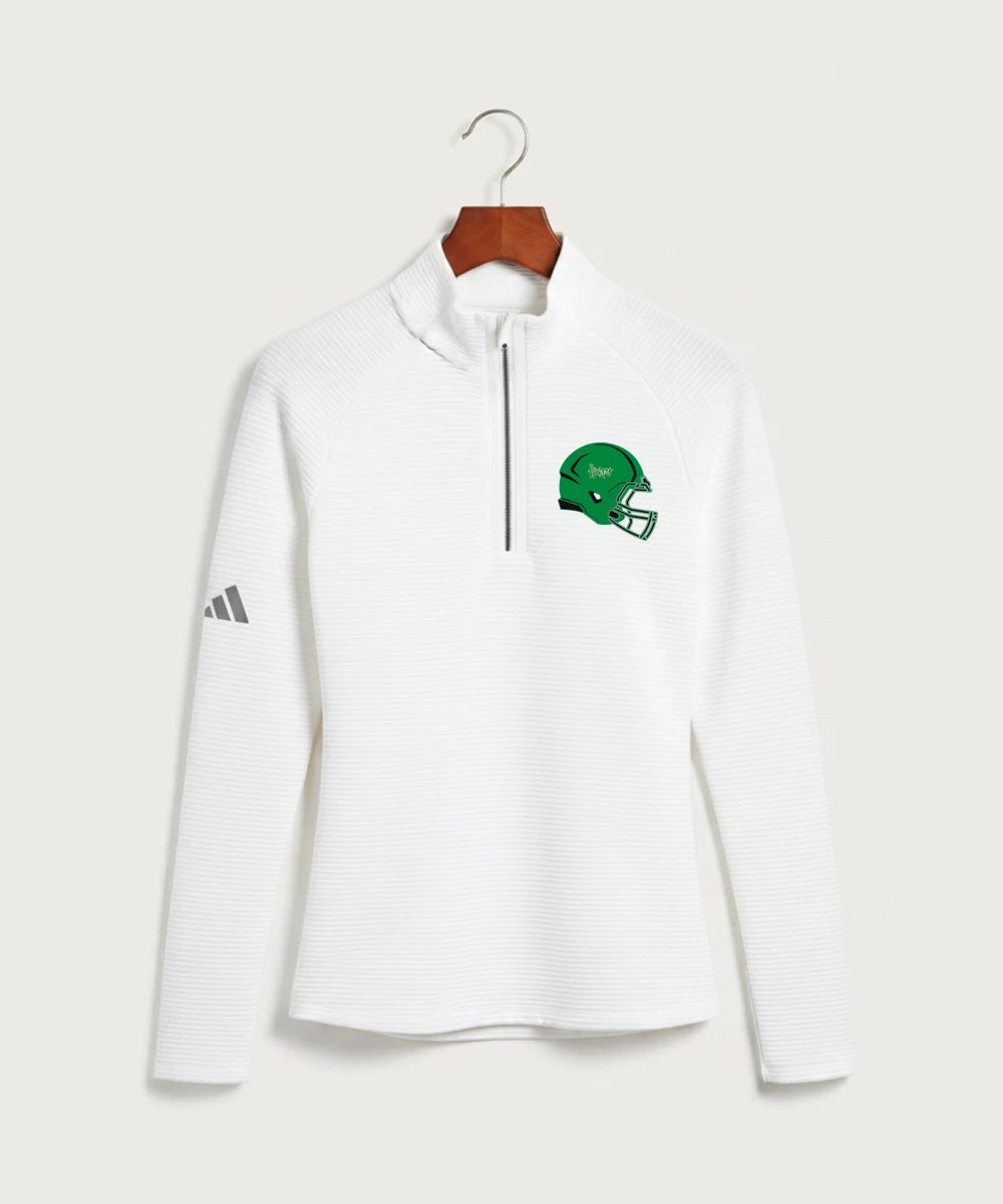 Holdingford High School Football (Boys) - White Quarter Zip - Left Chest