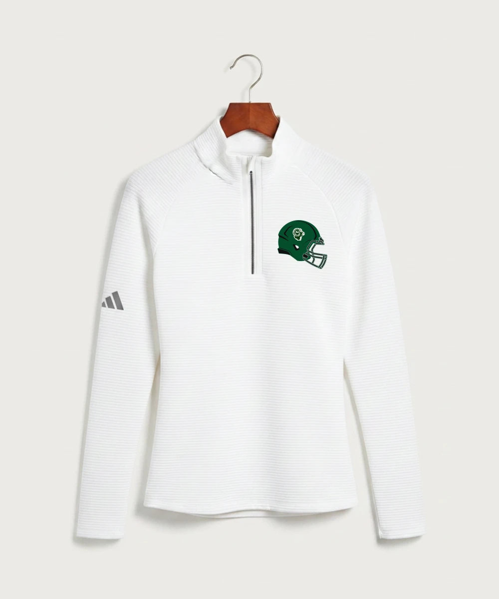 Roseau High School Football (Boys) - White Quarter Zip - Left Chest