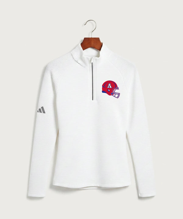 Apollo High School Football (Boys) - White Quarter Zip - Left Chest