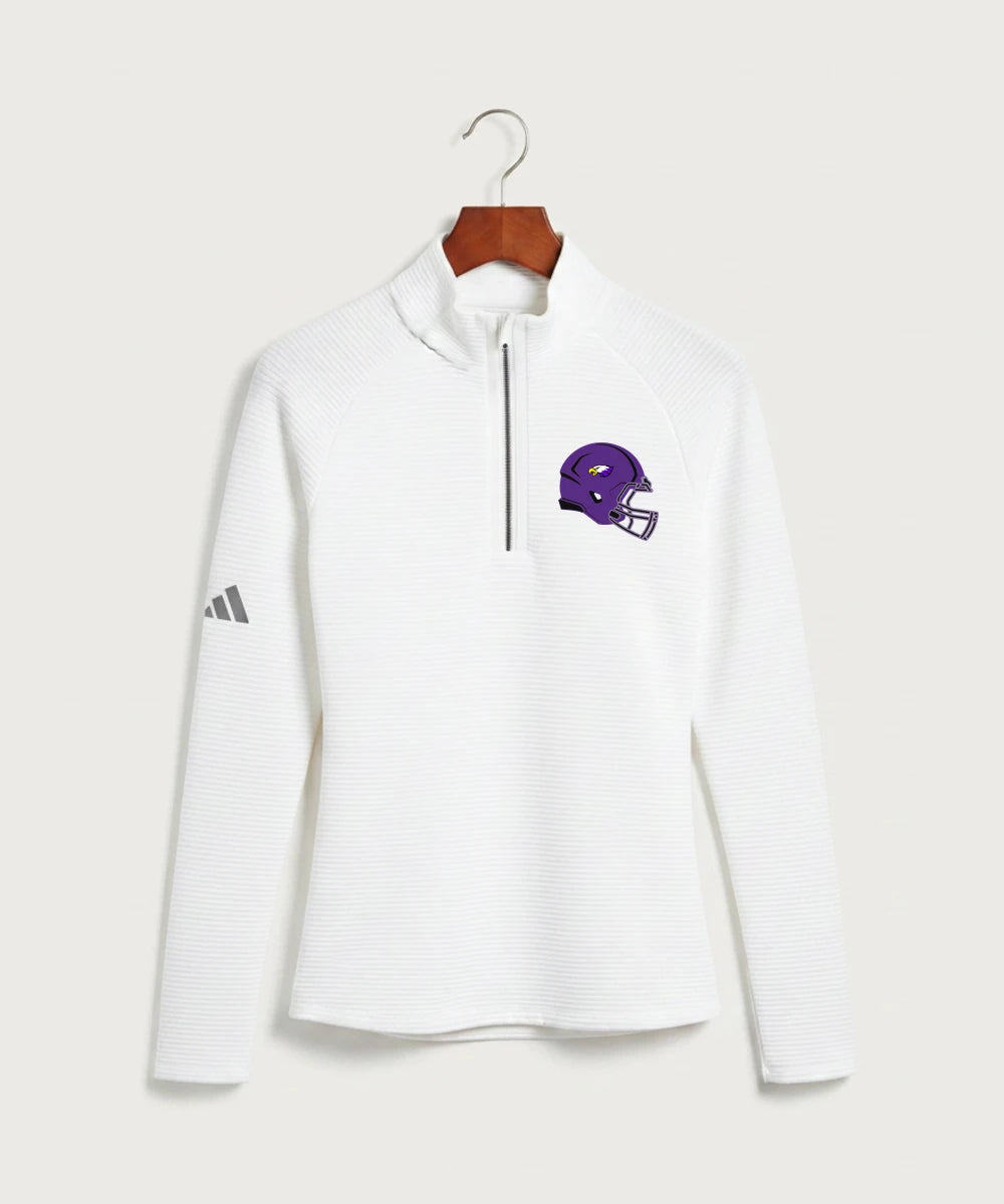 Red Wing High School Football - White Quarter Zip - Left Chest