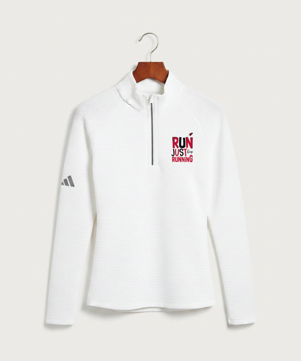 Willmar High School Athletics - White Quarter Zip - Left Chest