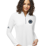 Martin County West Football - White Quarter Zip - Left Chest