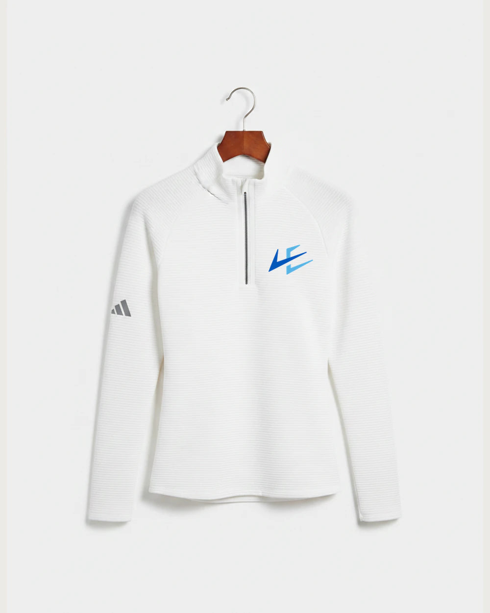 Notre Dame High School Team Store - White Quarter Zip - Left Chest