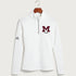 Moline Cheer general - White Quarter Zip - Left Chest