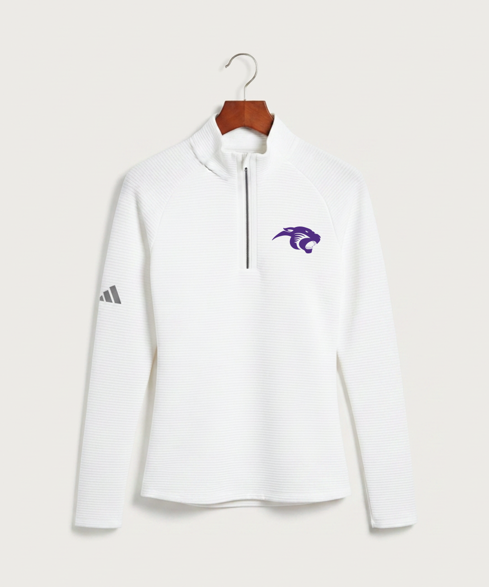 Glencoe Silver Lake High School Athletics - White Quarter Zip - Left Chest