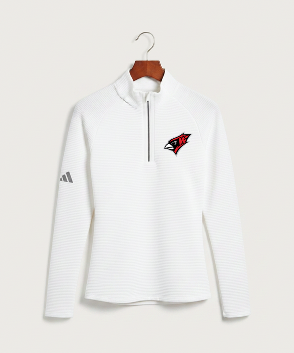 Willmar High School Athletics - White Quarter Zip - Left Chest