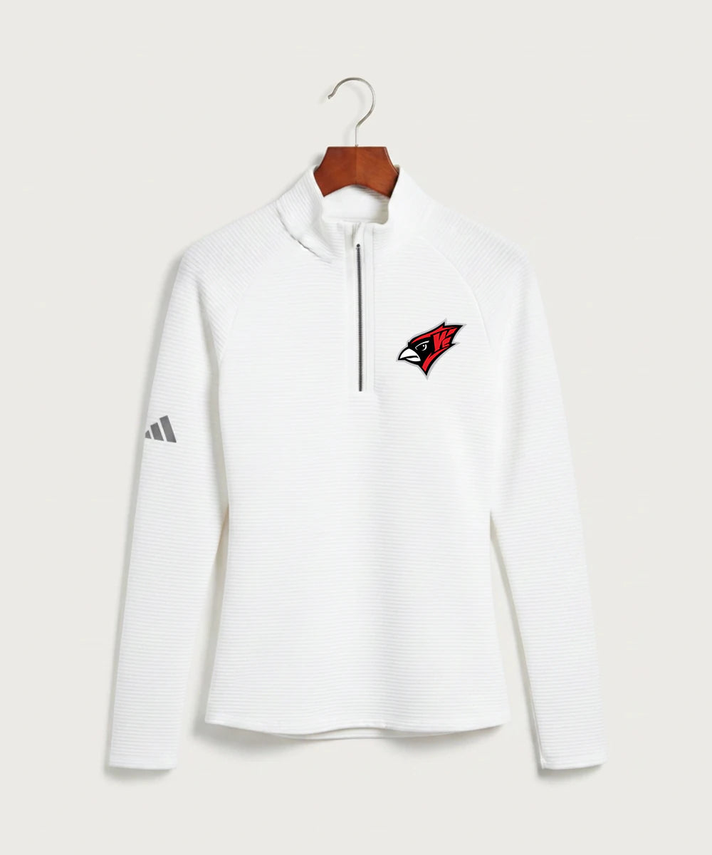 Willmar High School Athletics - White Quarter Zip - Left Chest