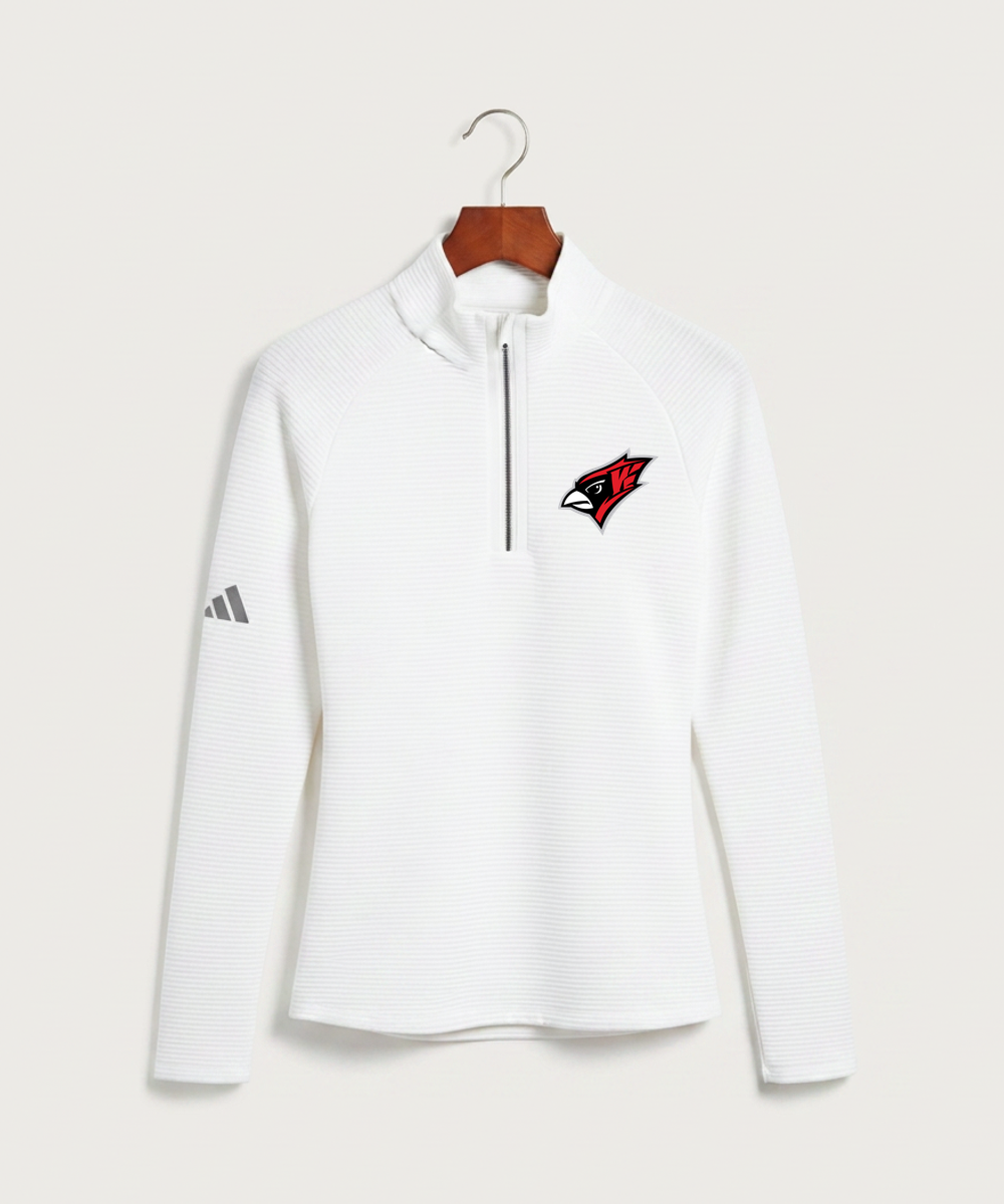 Willmar High School Athletics - White Quarter Zip - Left Chest