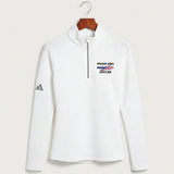 Wilson Area School Soccer Soccer - White Quarter Zip - Left Chest