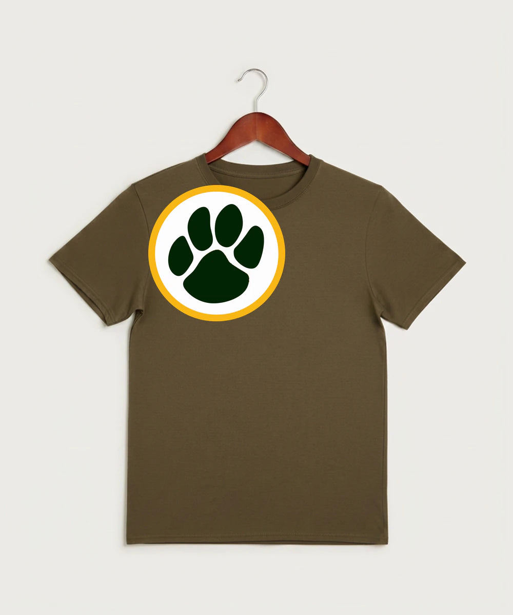 Ashwaubenon High School Football (Boys) - Woodland Brown Port & Co Core Cotton Tee. PC54
