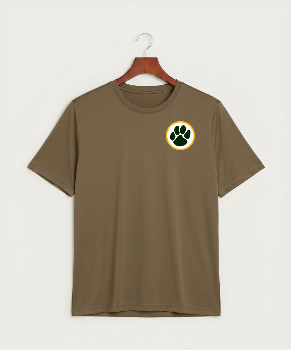 Ashwaubenon High School Football (Boys) - Woodland Brown Sport-Tek PosiCharge Competitor Tee. ST350