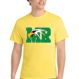 Maple River High School hockey_boys - Yellow Port & Co Core Cotton Tee. PC54