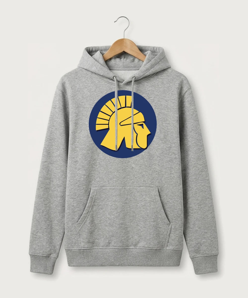 Wausau West High School Cheer - Heather Grey Hoodie Value