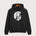 Wauwatosa West Football - Jet Black Port & Co Core Fleece Pullover Hooded Sweatshirt. PC78H