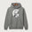 Wauwatosa West Football - Medium Grey Port & Co Core Fleece Pullover Hooded Sweatshirt. PC78H