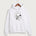 Wauwatosa West Football - White Port & Co Core Fleece Pullover Hooded Sweatshirt. PC78H