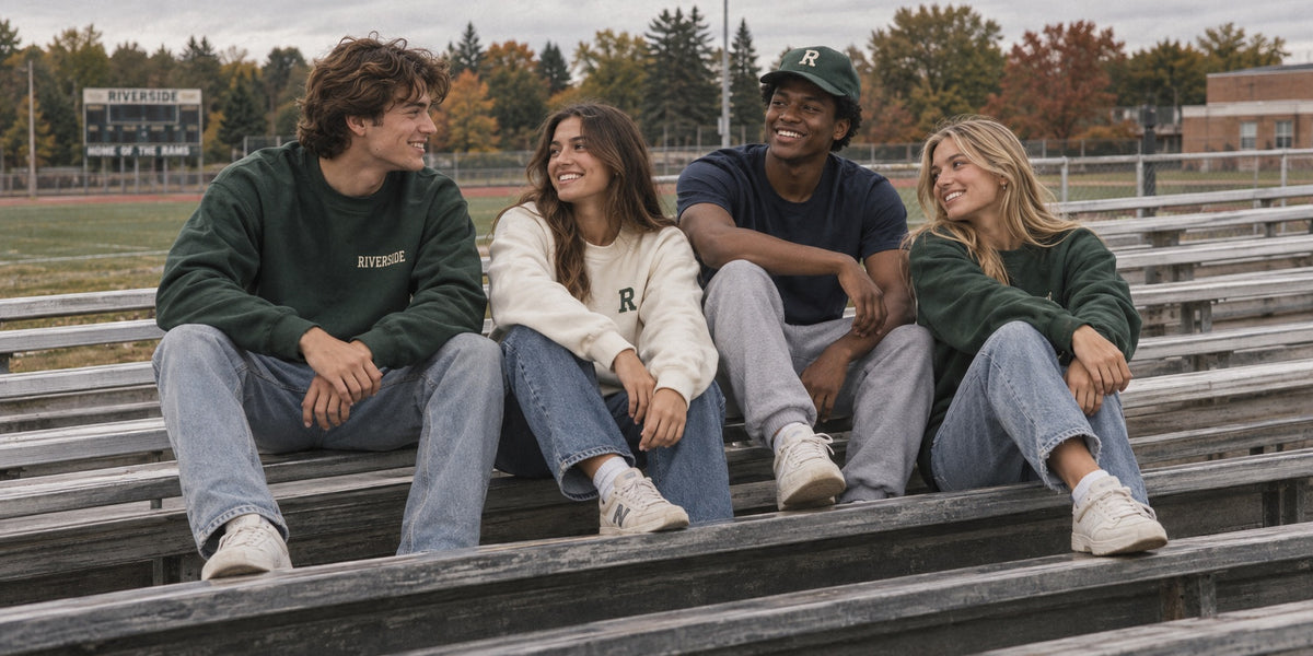 Ghostfit school spirit wear campaign